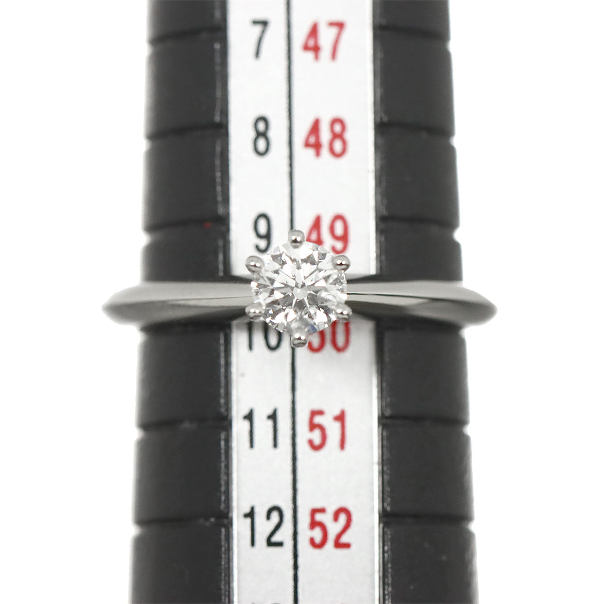 Diamond 0.31ct H/VS1/3EX Ring Platinum Size5.25(US)