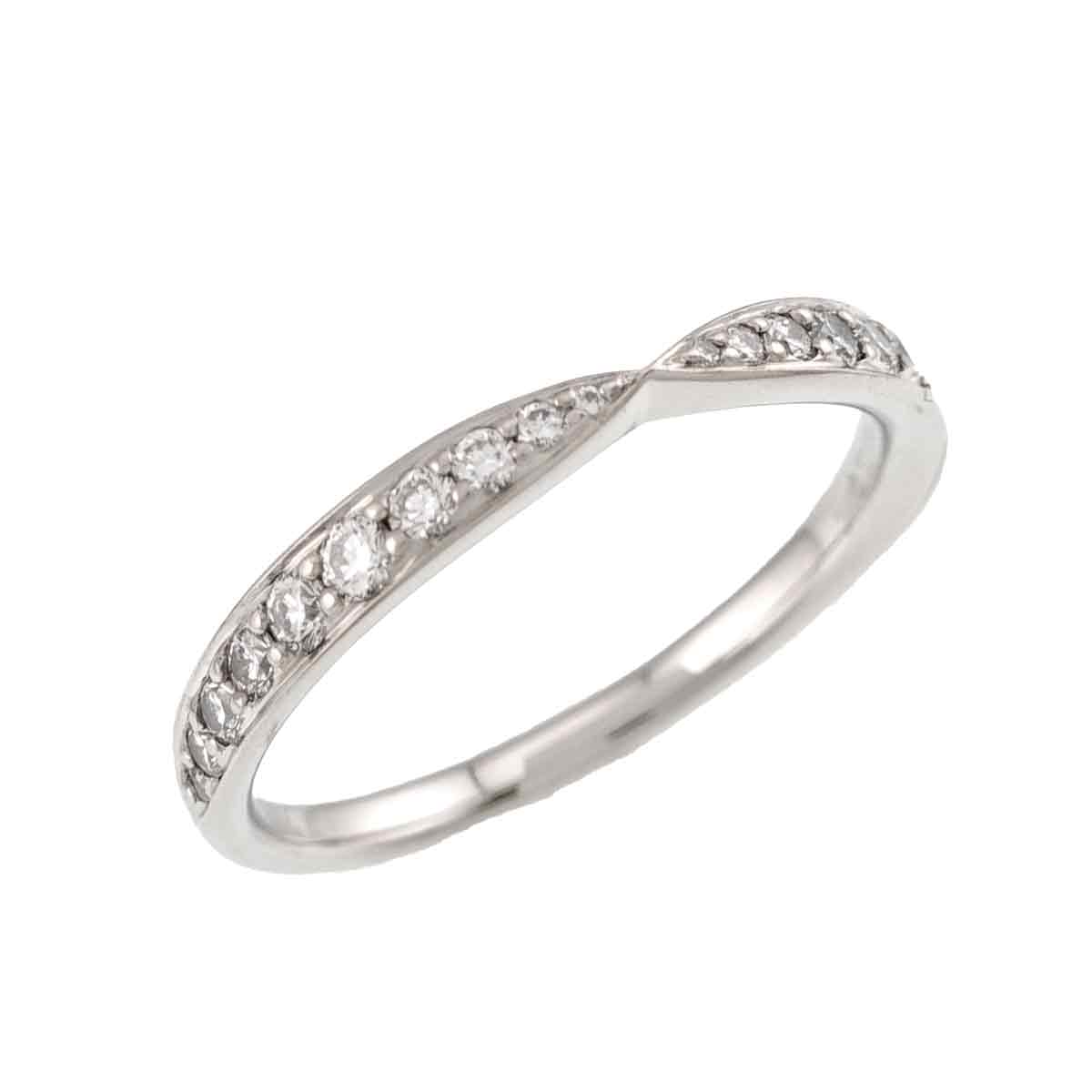 Harmony Band Ring Diamond Pt Platinum size5.5-5.75(US)