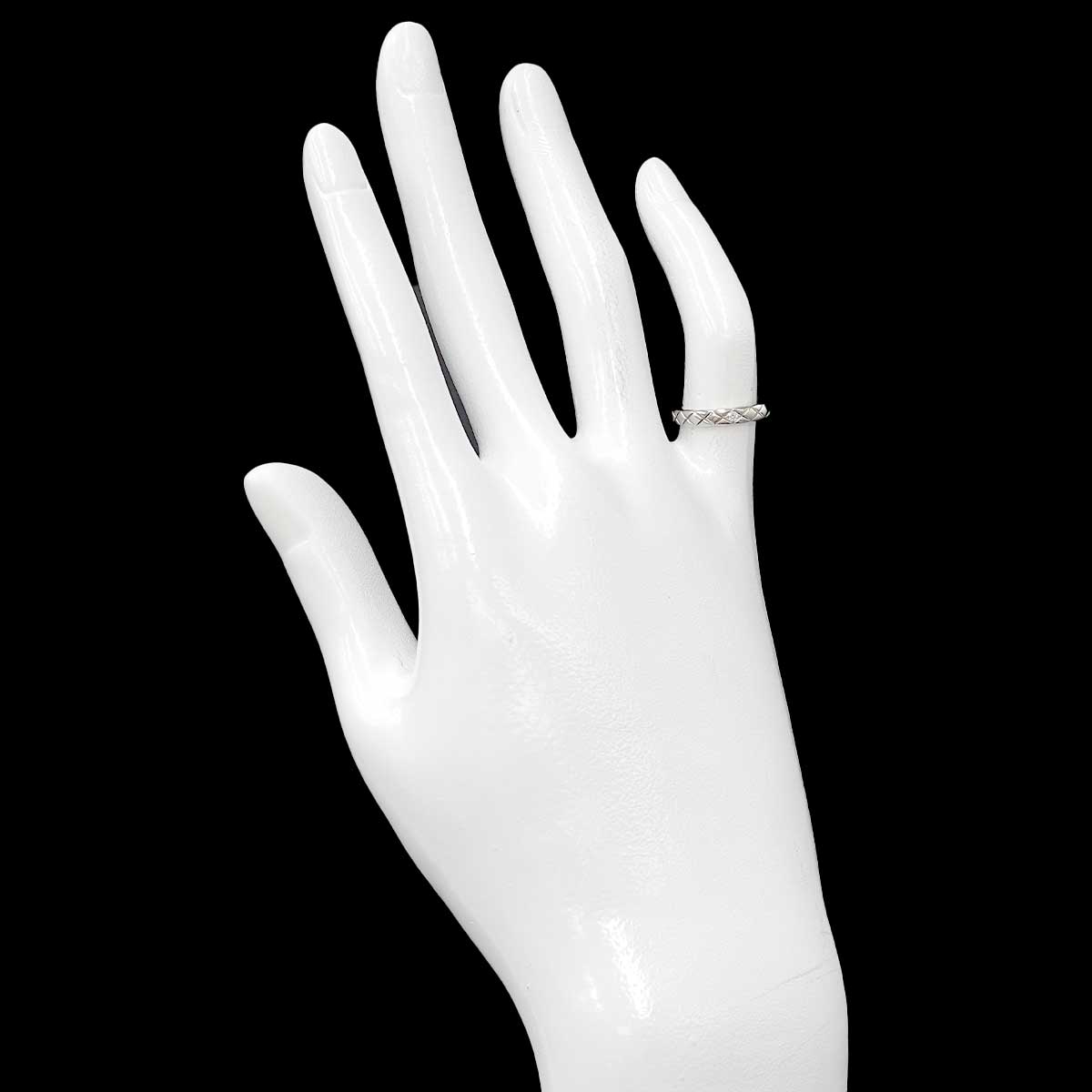 Coco Crush SM Diamond Ring Pt Platinum size45 3-3.25(US)