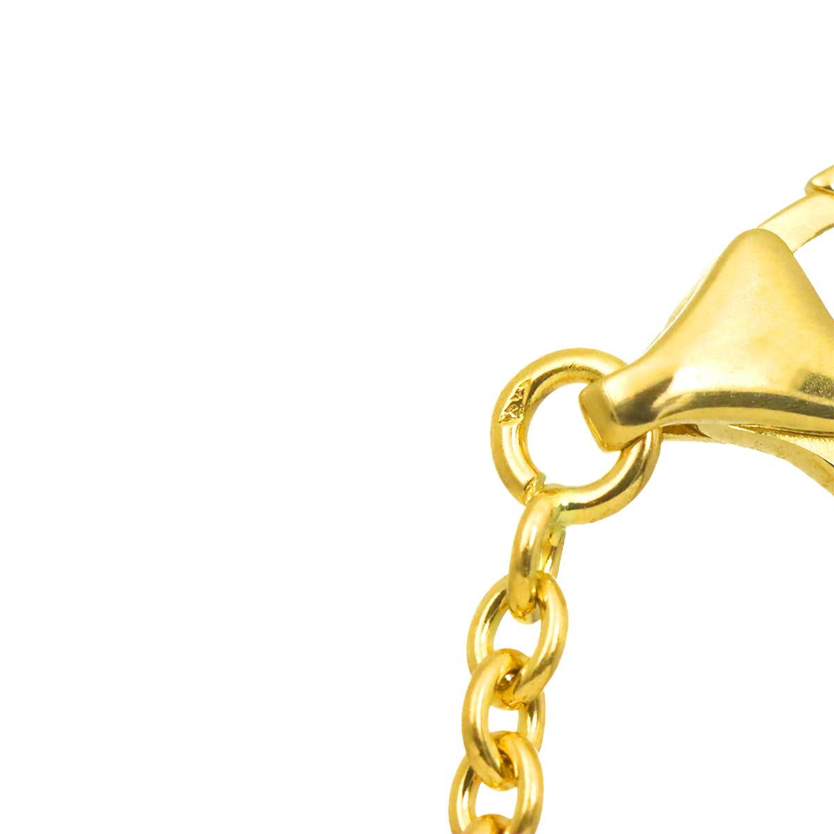 Pure Alhambra MOP Necklace 18K Yellow Gold 750