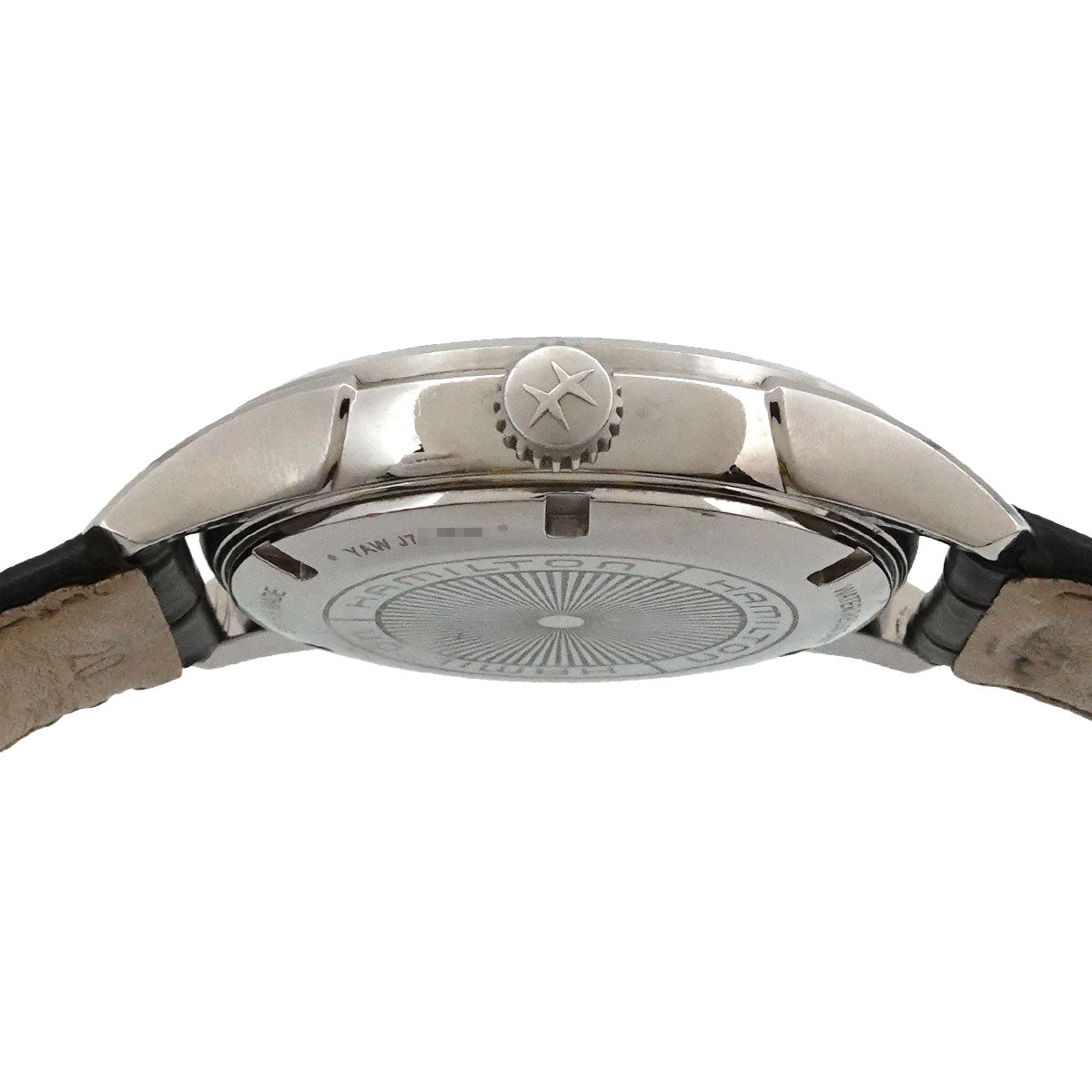 Jazzmaster H324510 Date Quartz Silber Dial Mens Watch