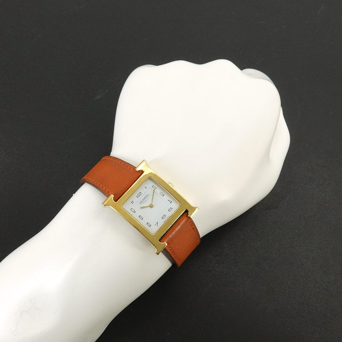 H Watch HH1.501 Quartz White Dial Mens Watch