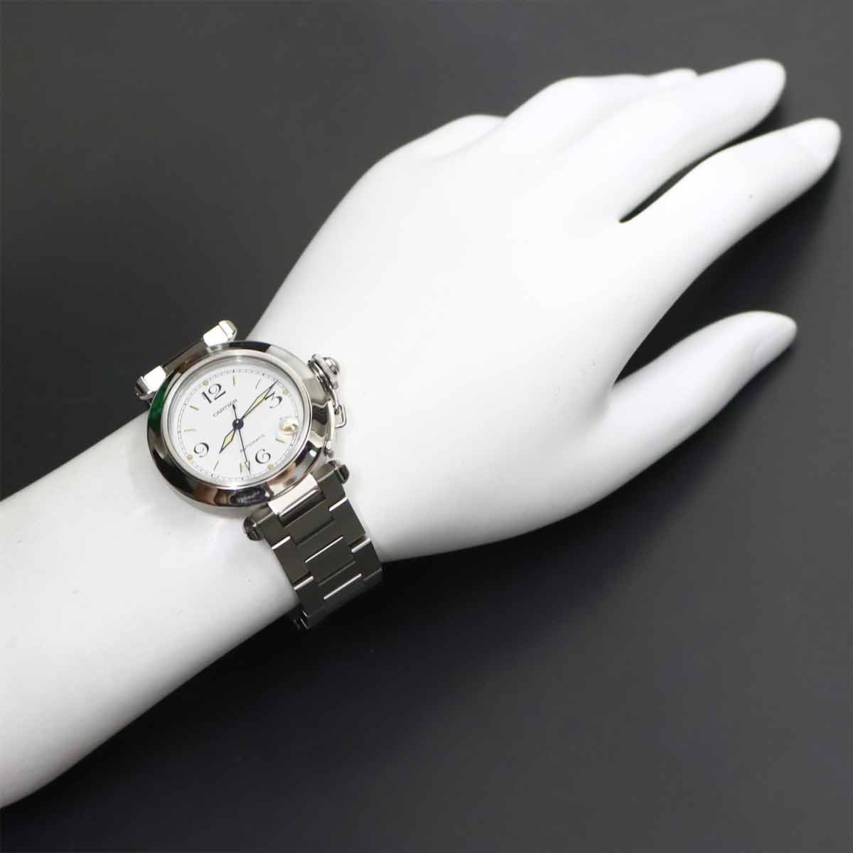 Pasha C W31015M7 Date Automatic White Dial Boys Wrist Watch