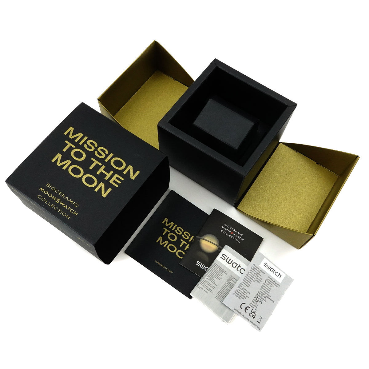 BIOCERAMIC MOONSWATCH MISSION TO THE MOON SO33102-110 Quartz
