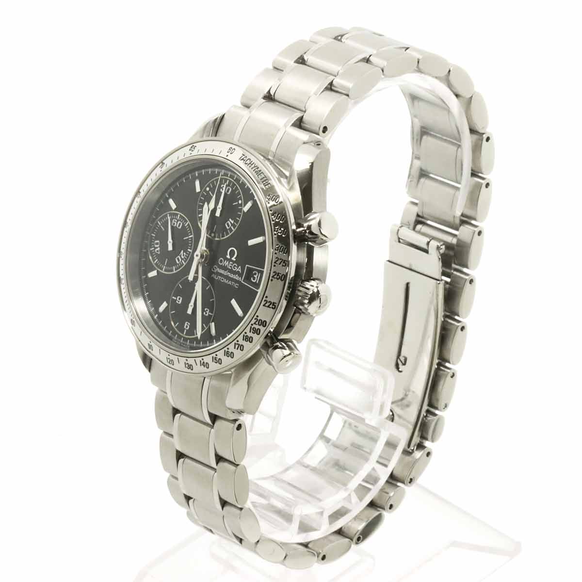 Speedmaster Date 3513 50 Chronograph Automatic Black Dial Mens