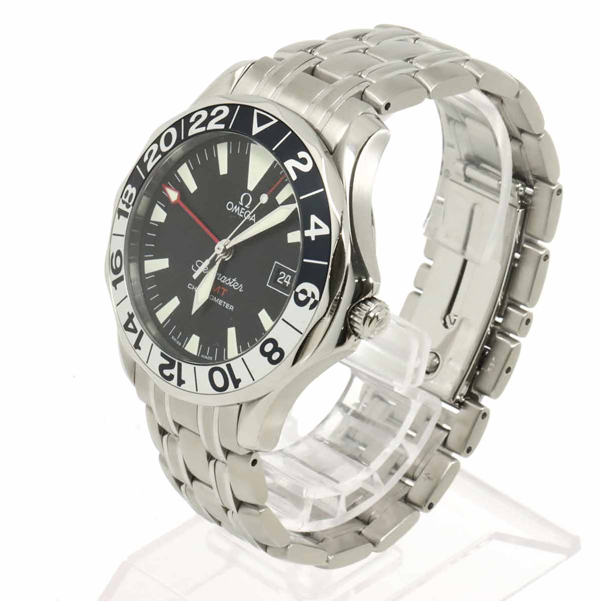 Seamaster 300 GMT 2534 50 Automatic Date Black Dial Men Watch