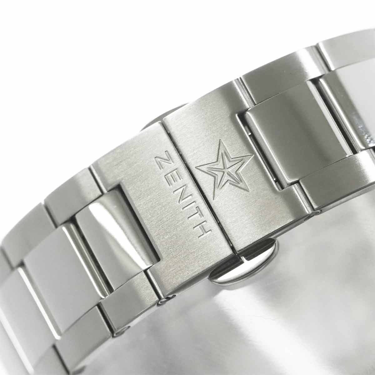 El Primero 36000VPH 03.2040.400 Date Silver Dial Mens Watch