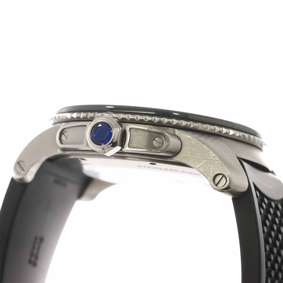 Calibre de Cartier Diver W7100056 Date Black Dial Mens Watch