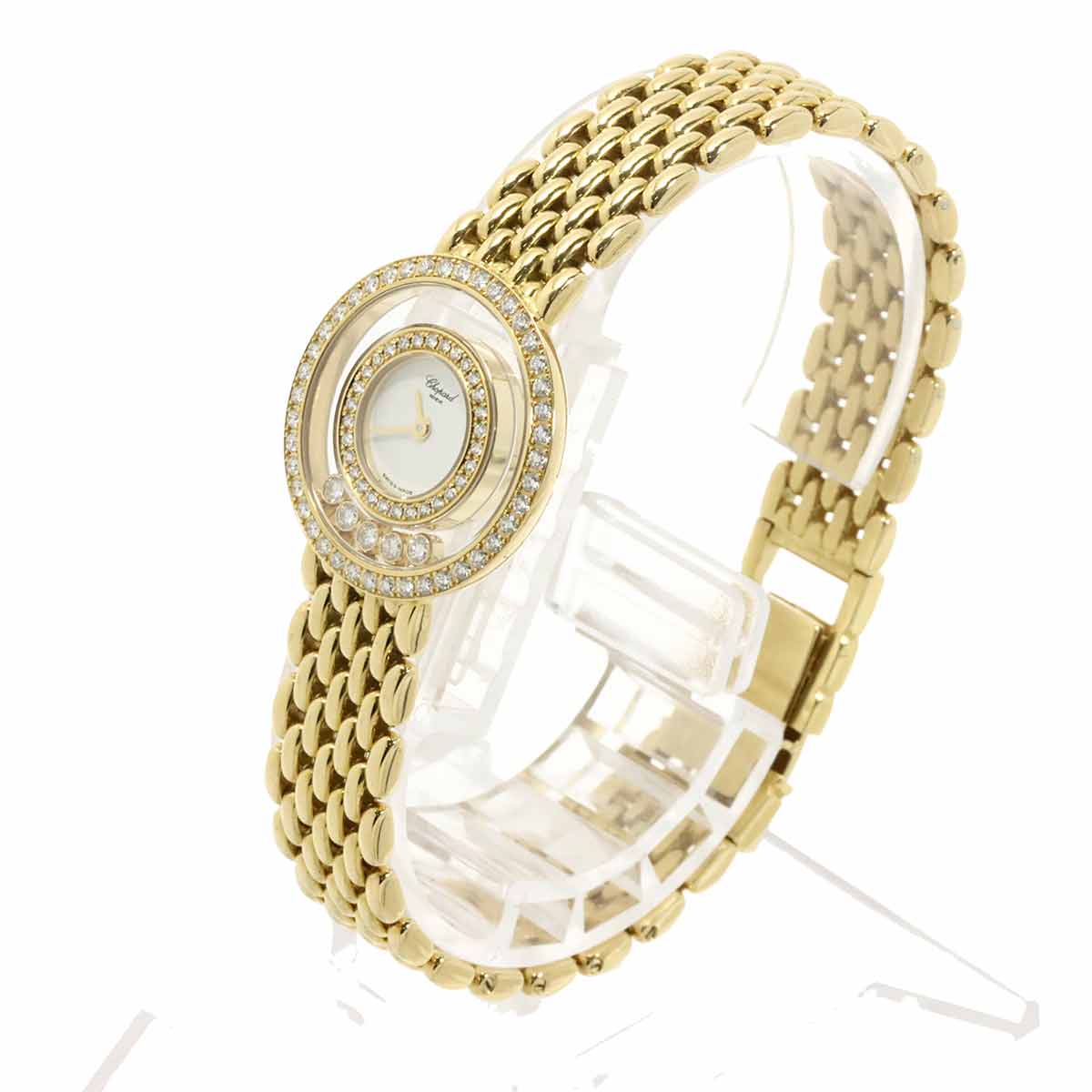 Happy Diamonds 4119 1 Ladies 750 YG 5P Diamond