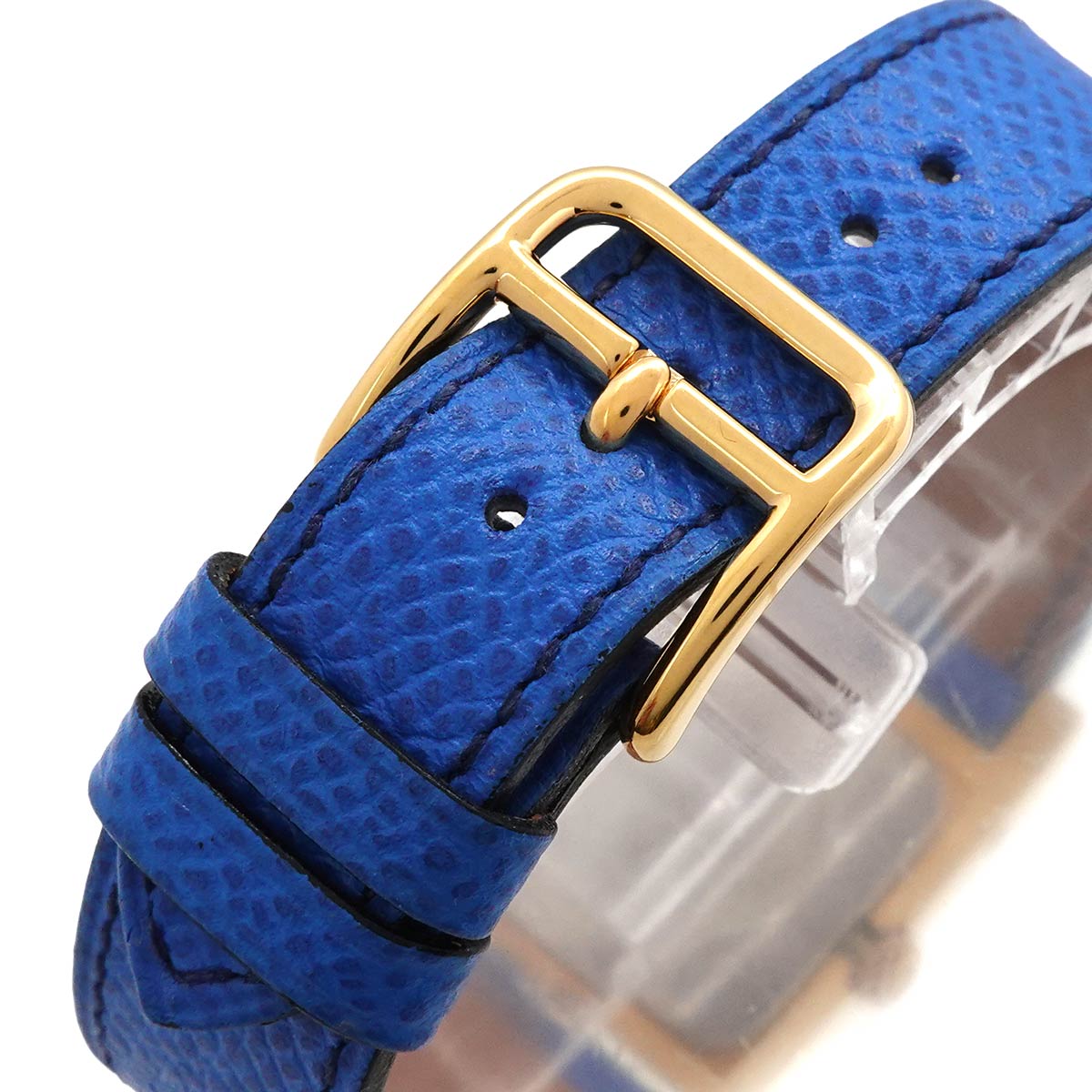 Medor Vintage pyramid Gold studs Quartz White Dial Ladies