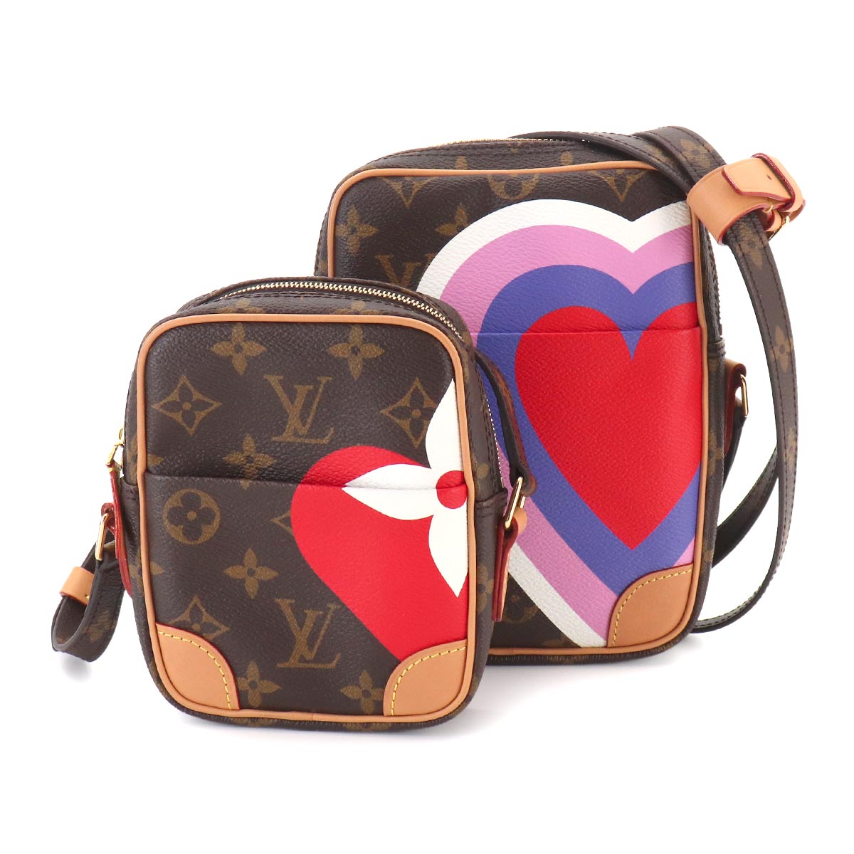 Monogram Game On Paname set Shoulder Bag M57450 Heart
