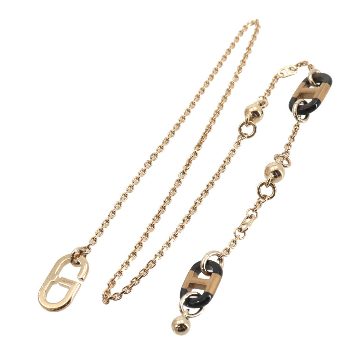 Sur Mer Necklace Buffalo Horn Gold Brown Accessory