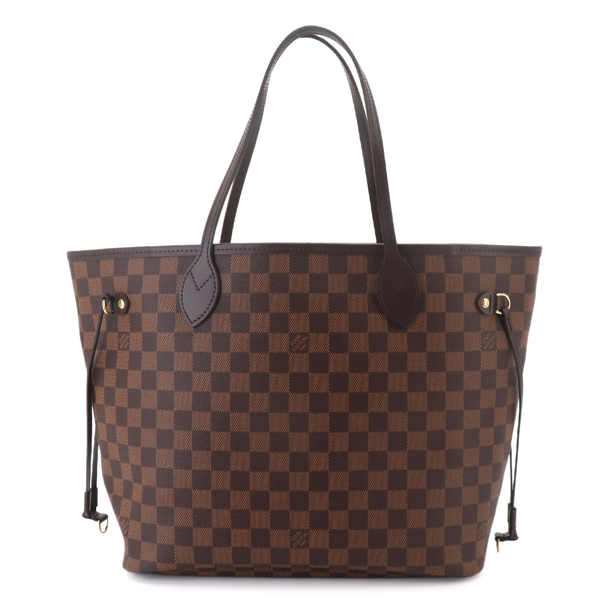 Damier Neverfull MM Tote Bag Ebene Cerise N40599 Purse