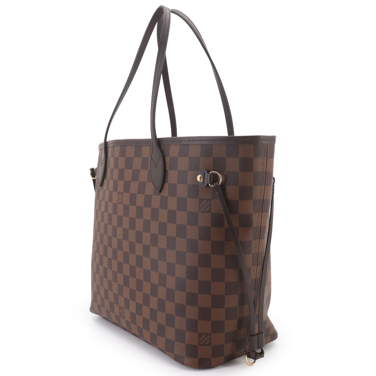 Damier Neverfull MM Tote Bag Ebene Cerise N40599 Purse