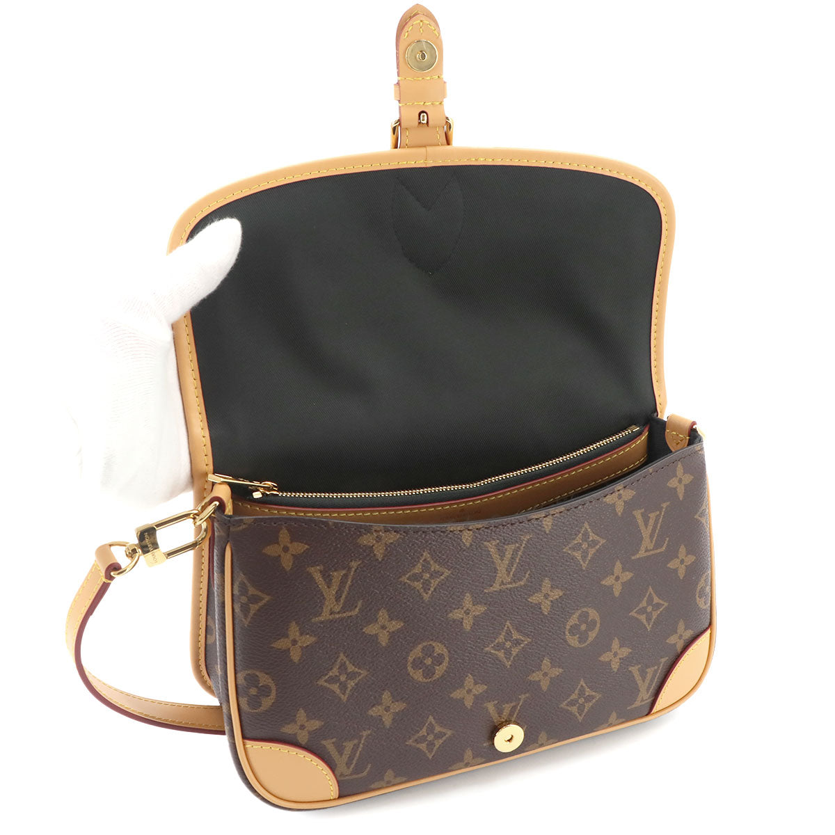 Monogram Diane Shoulder Bag Noir M45985 Purse