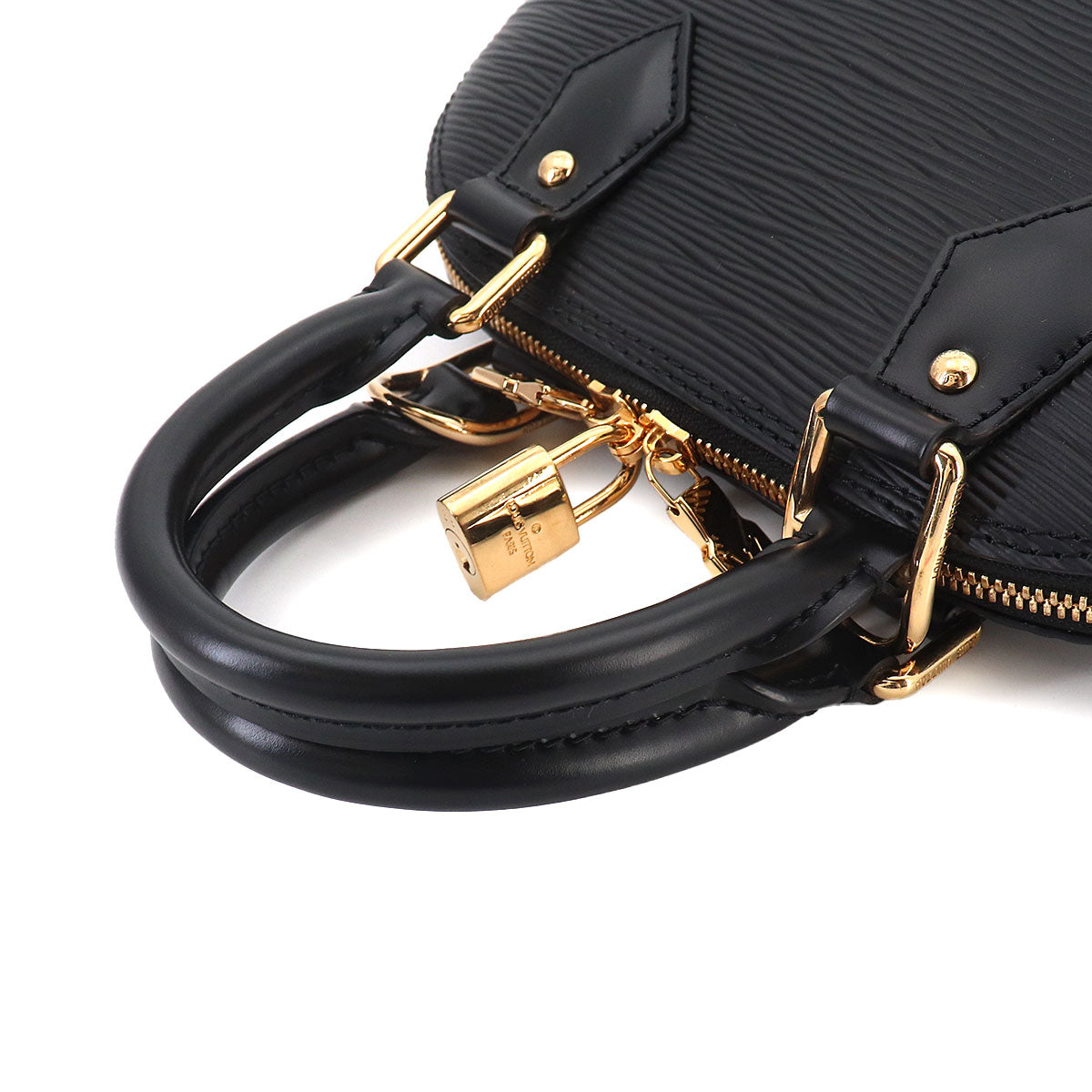 LVxTM Epi Alma BB 2way Hand Shoulder Bag Black M13670
