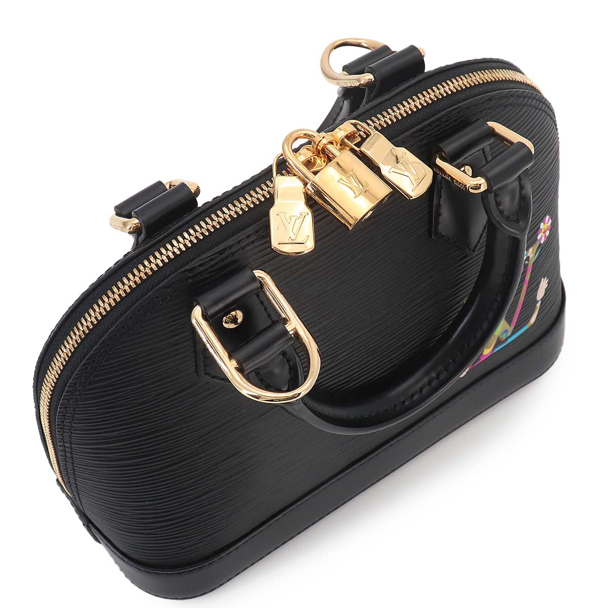 LVxTM Epi Alma BB 2way Hand Shoulder Bag Black M13670