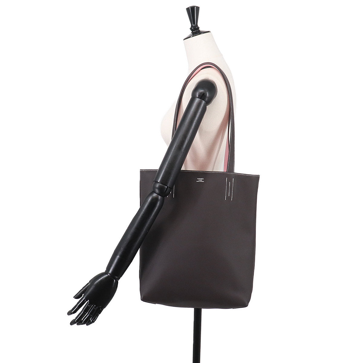 Neo Double Sens 35 Tote Bag Swift Rose Sakura Ebene