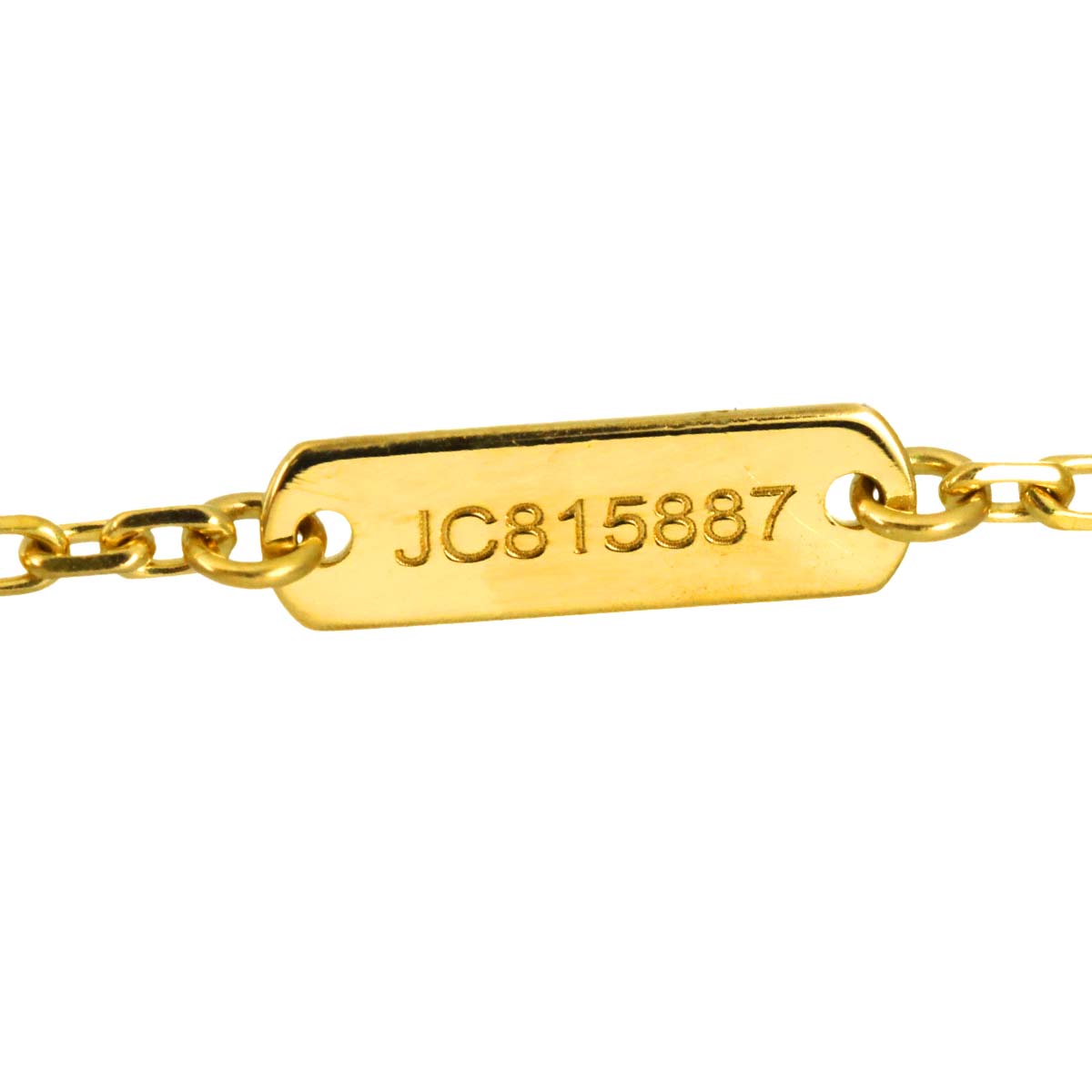 Vintage Alhambra Necklace 18K Yellow Gold 750