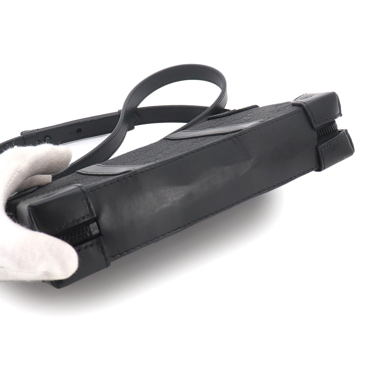 Monogram Taurillon Soft Trunk Wallet Shoulder Bag M80224