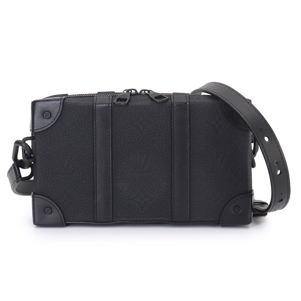 Monogram Taurillon Soft Trunk Wallet Shoulder Bag M80224