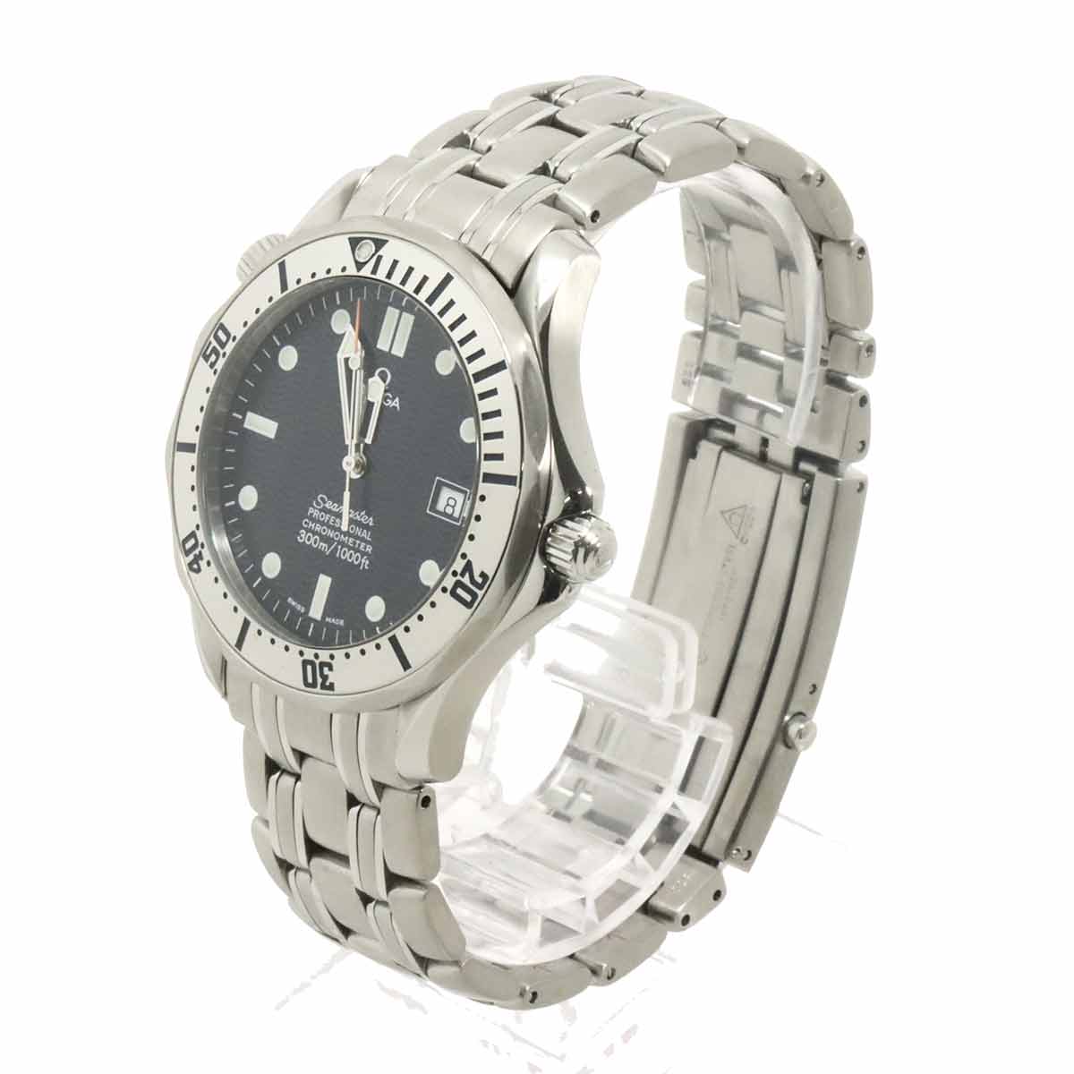 Seamaster 300 2532 80 Automatic Navy Dial Mens Watch