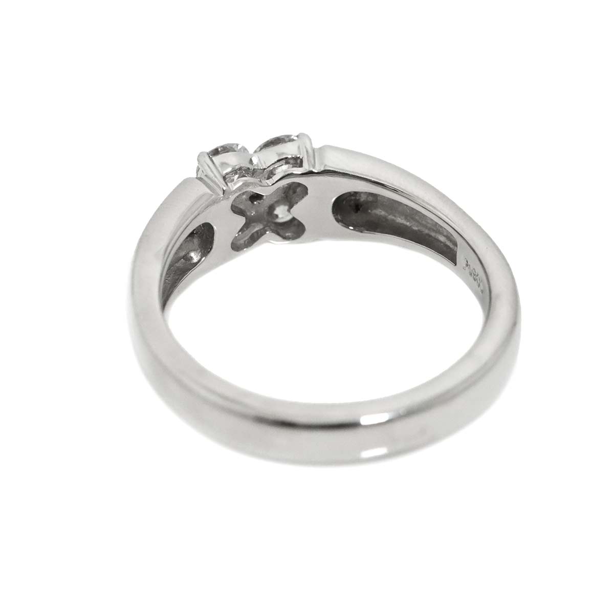 Diamond 0.53ct Ring Pt Platinum size6.25-6.5(US)