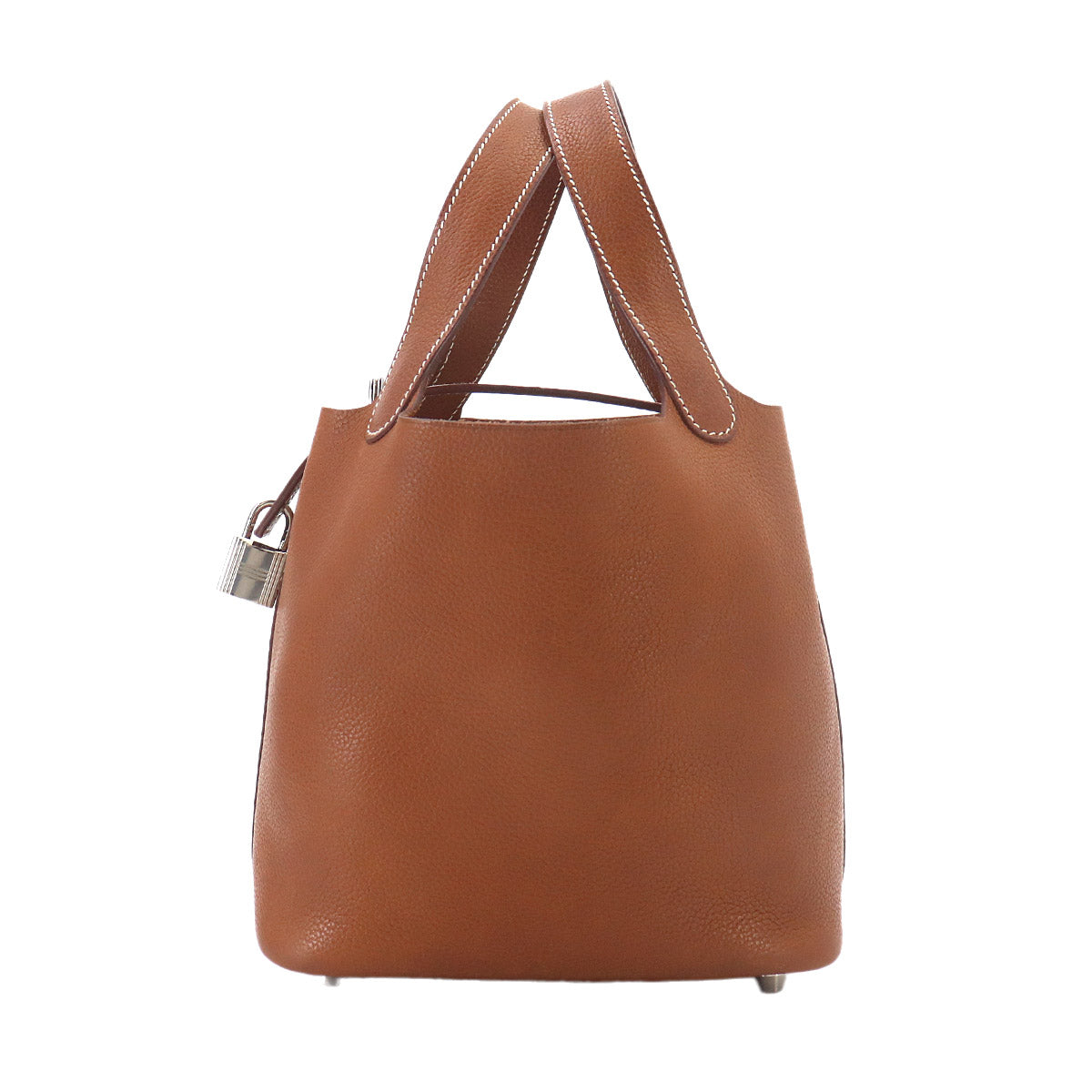 Picotin Lock PM Hand Bag Barenia Faubourg Fauve