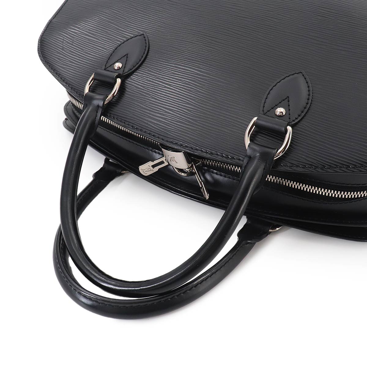 Epi Pont Neuf PM Hand Bag Leather Noir M59072 Purse