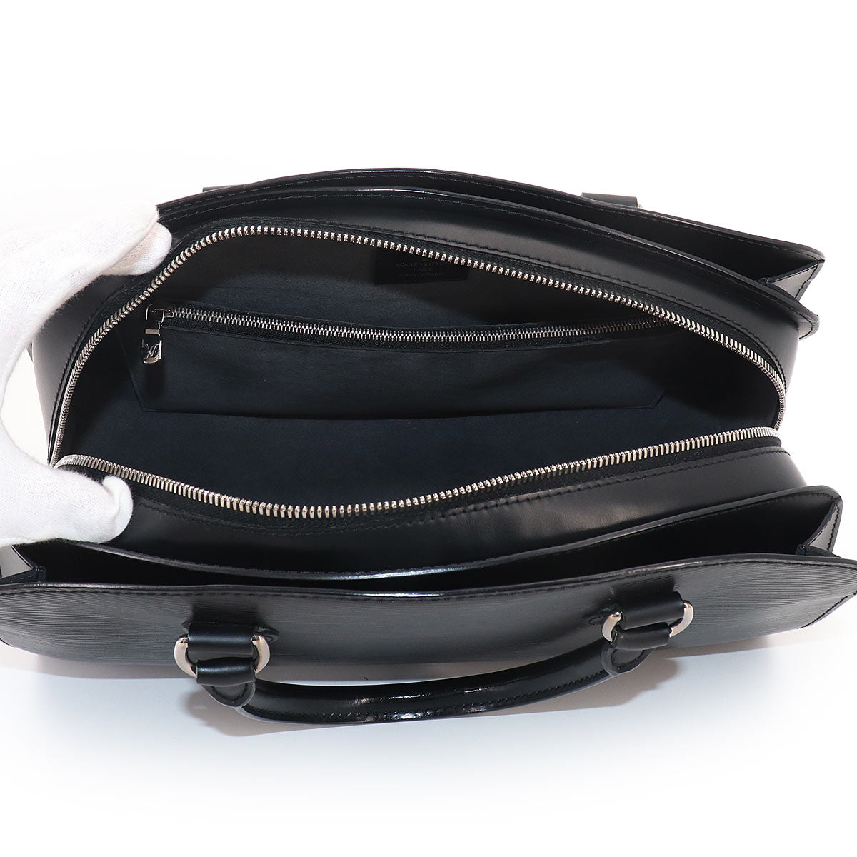 Epi Pont Neuf PM Hand Bag Leather Noir M59072 Purse