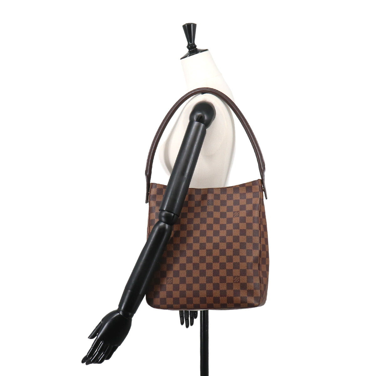 Damier Looping GM SPO Shoulder Bag Ebene N51144 Purse