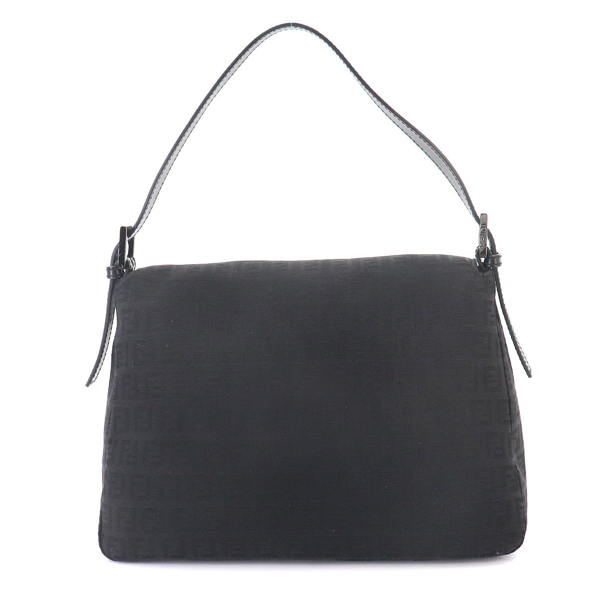 Zucchino Mamma Baguette Shoulder Bag Canvas Black 8BR001