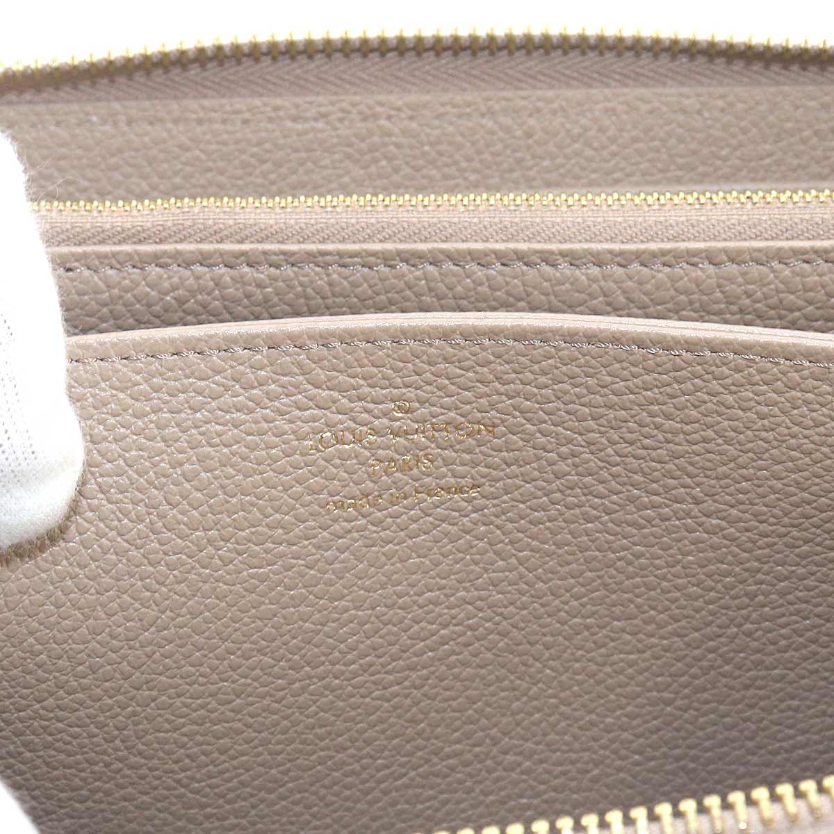 Monogram Empreinte Zippy Wallet Leather Turtledove M69034