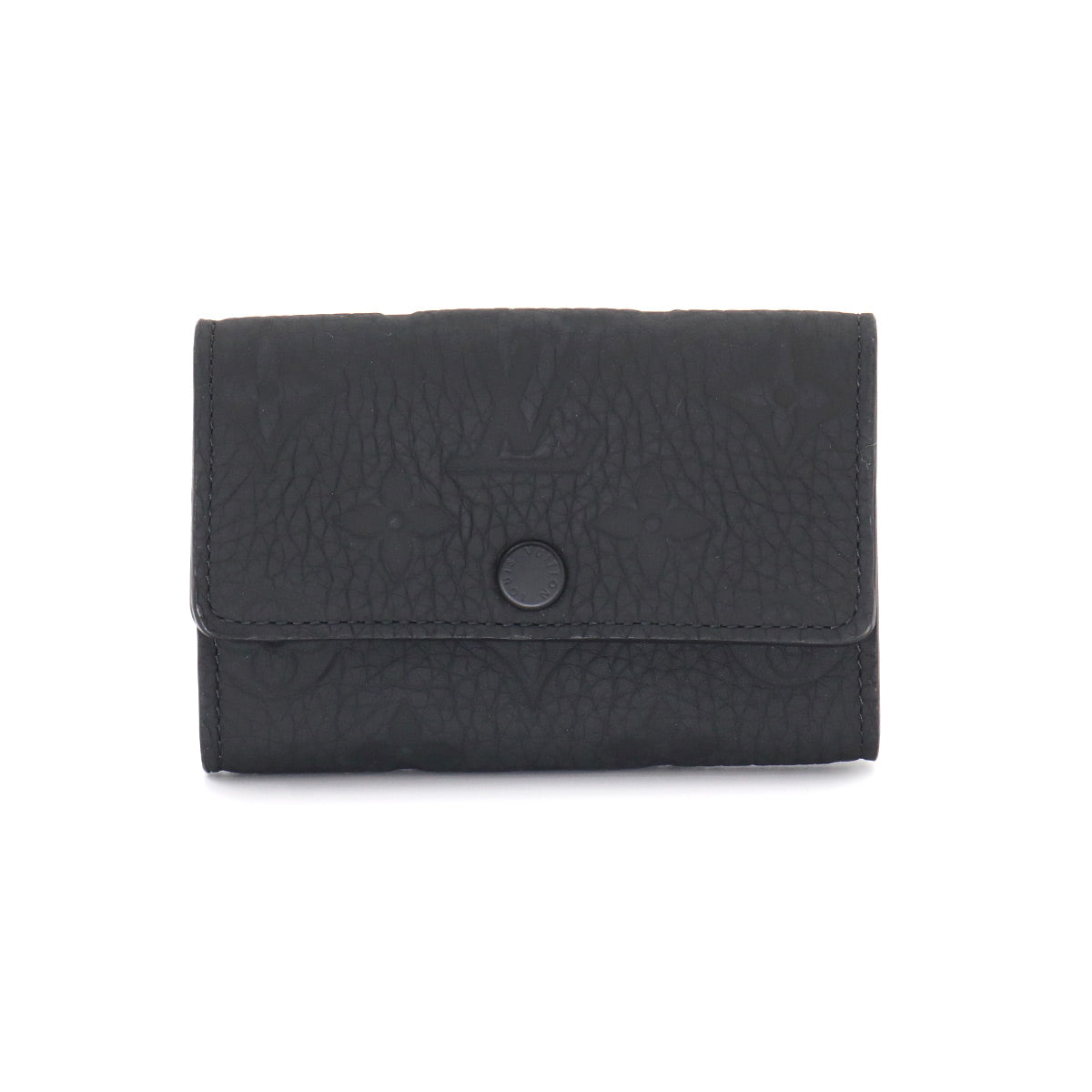 Monogram Taurillon Multicles 6 Key Case Black M82604