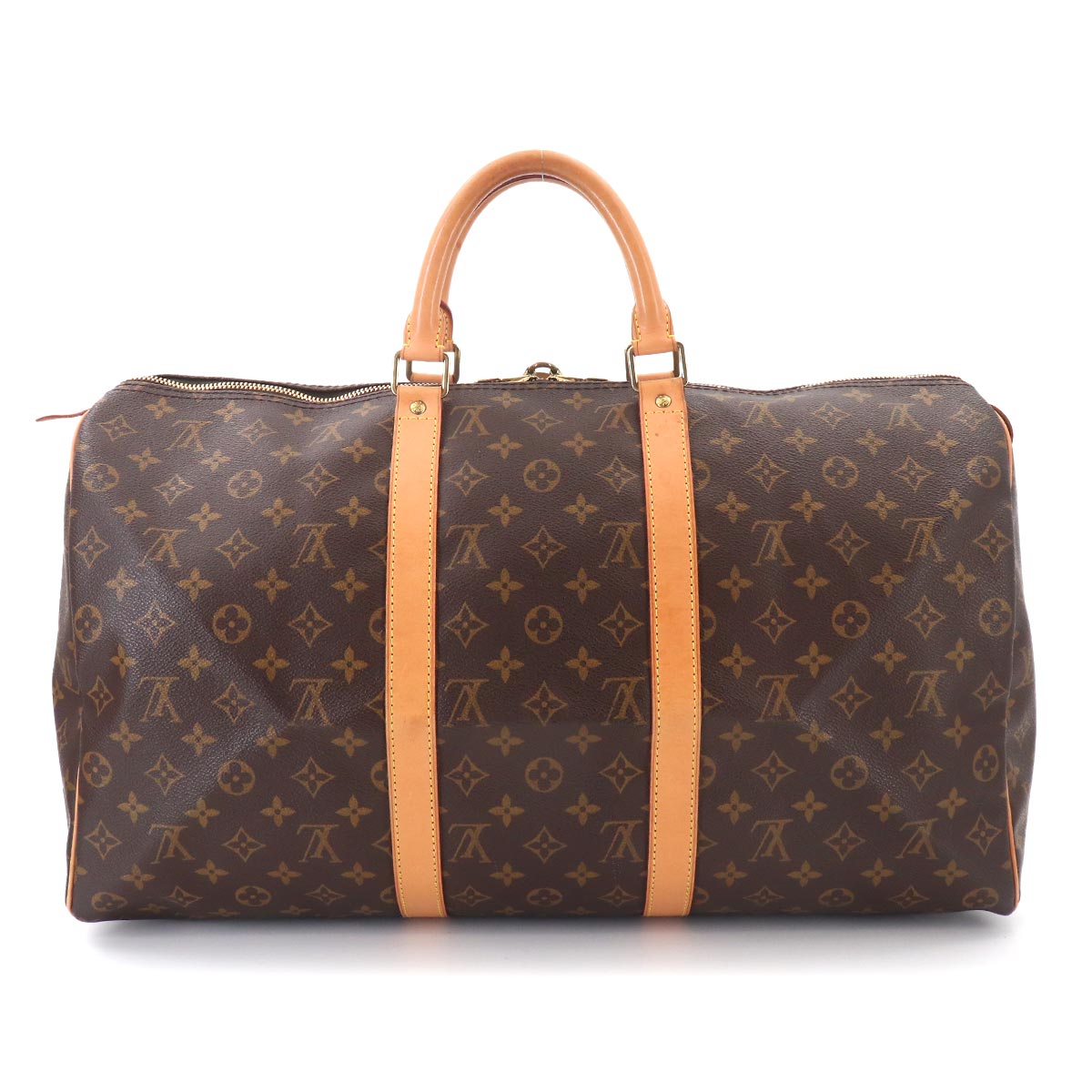 Monogram Keepall 50 Luggage Brown M41426 Bag Unisex
