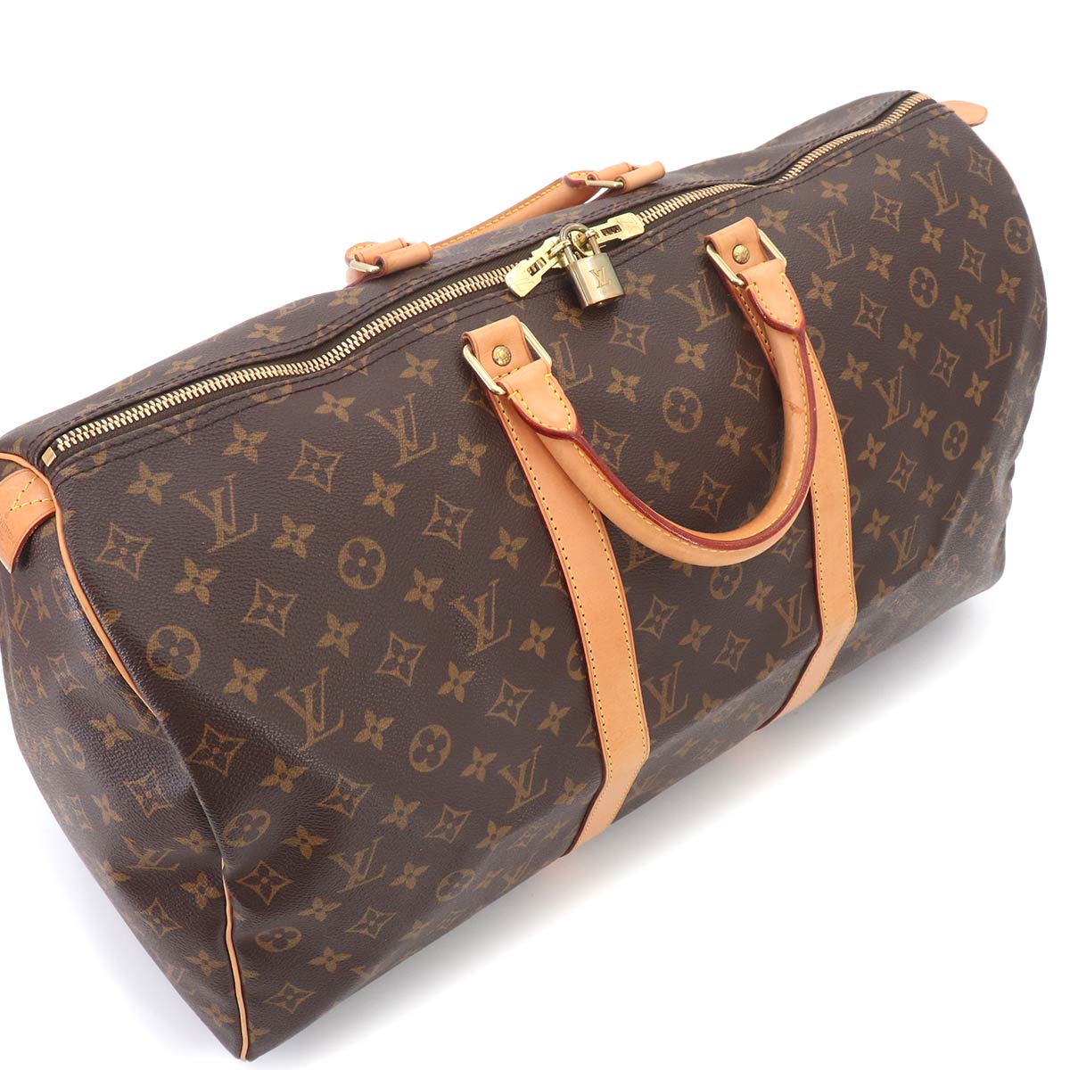 Monogram Keepall 50 Luggage Brown M41426 Bag Unisex
