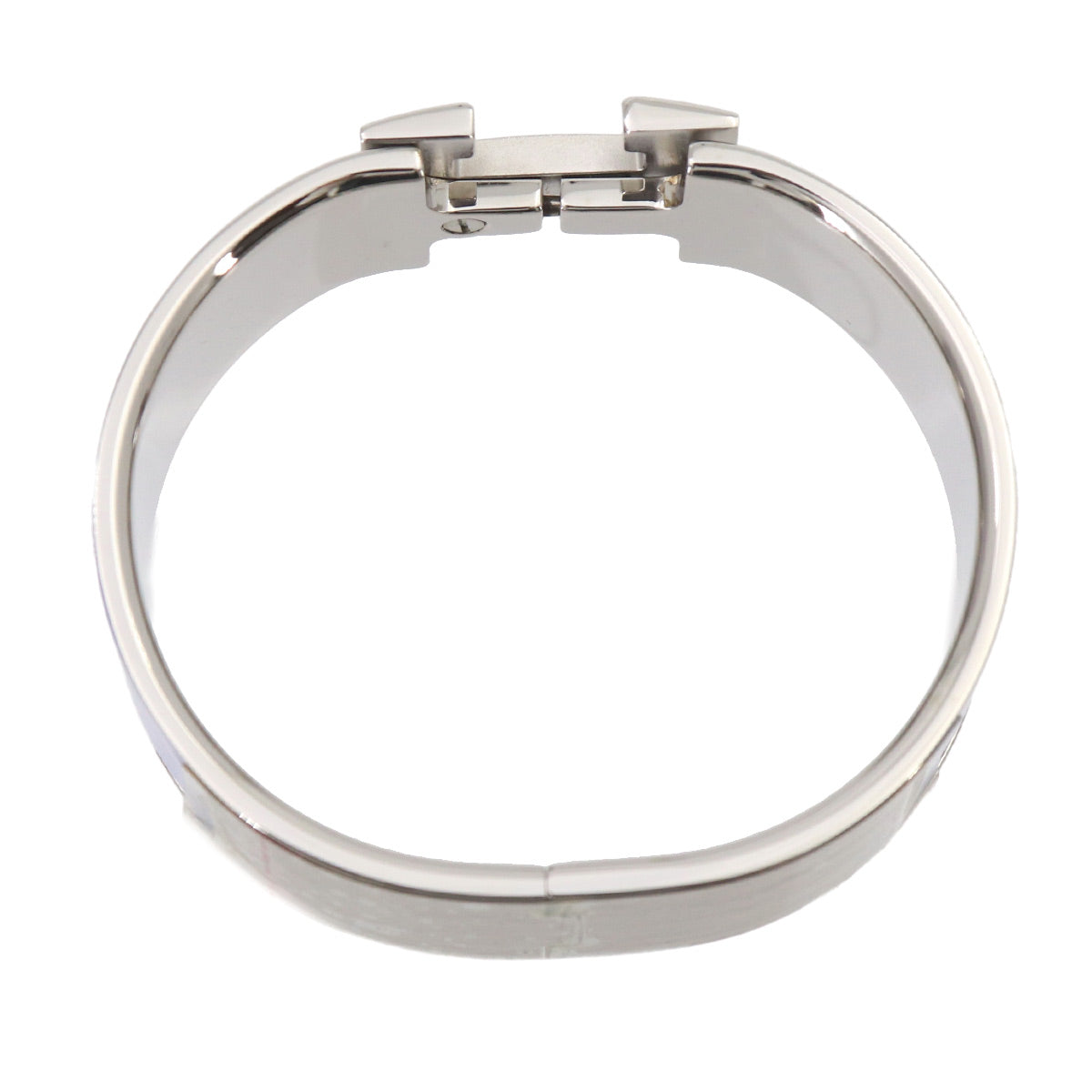 Clic Clac H PM Bangle Blue Silver Accessory