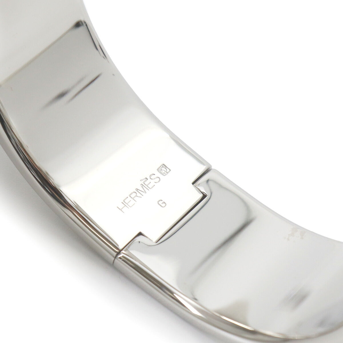 Clic Clac H PM Bangle Blue Silver Accessory