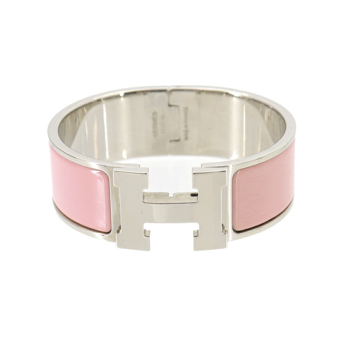 Clic Clac H PM Bangle Rose Nacarat Silver Pink Accessory