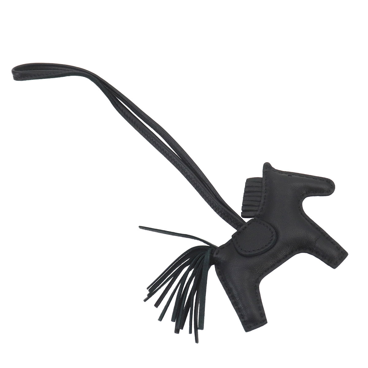 Rodeo PM Bag Charm Agneau Milo So Black