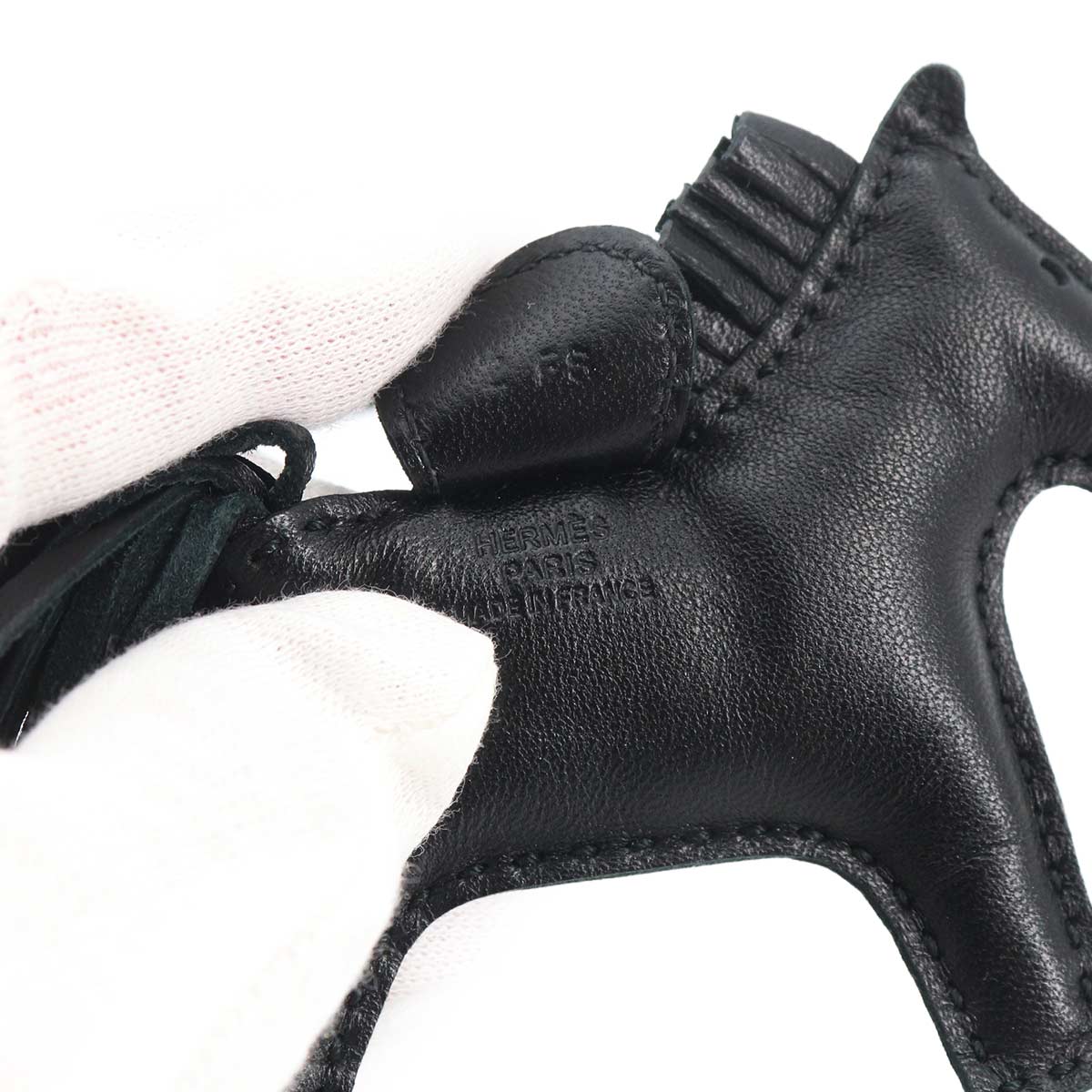 Rodeo PM Bag Charm Agneau Milo So Black