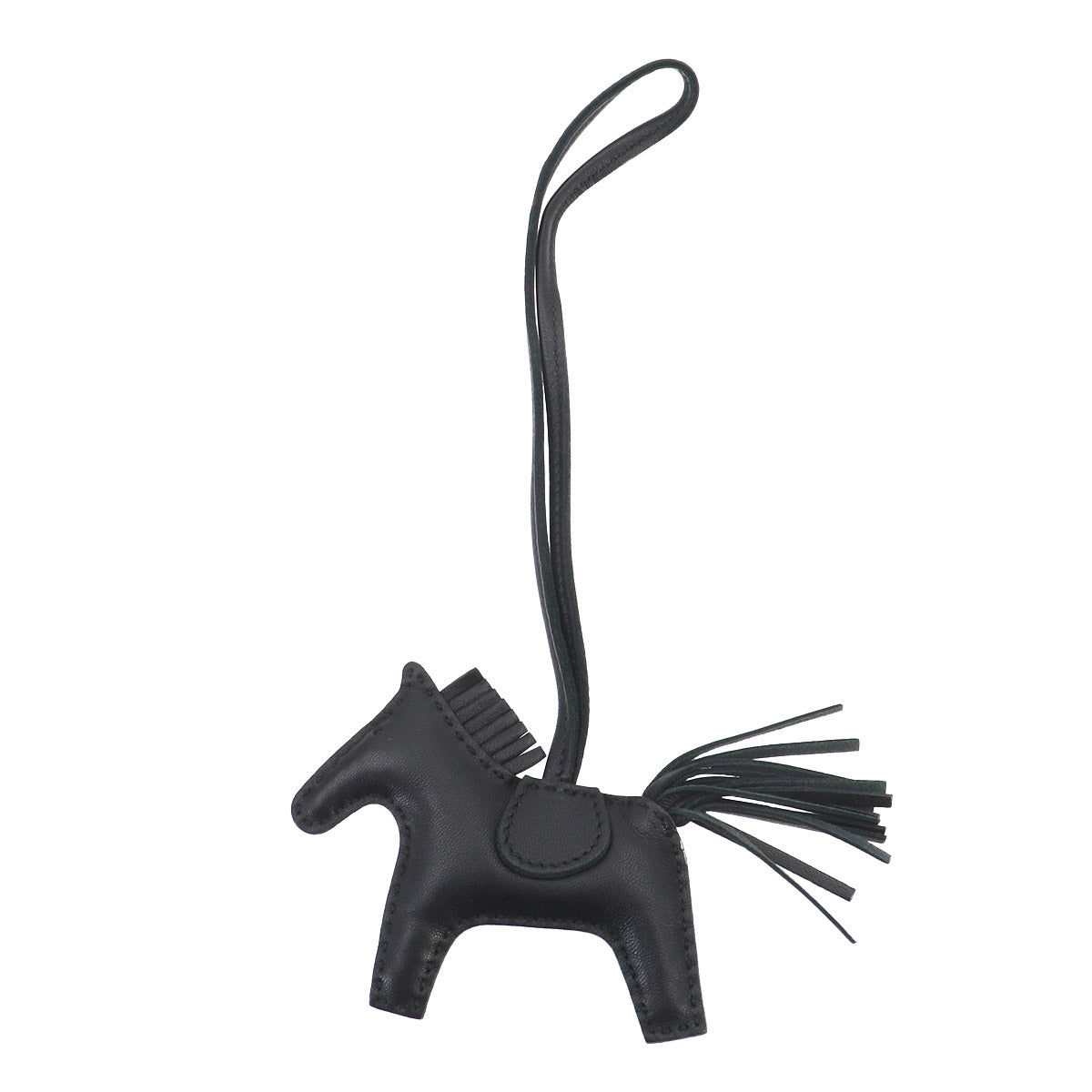 Rodeo PM Bag Charm Agneau Milo So Black