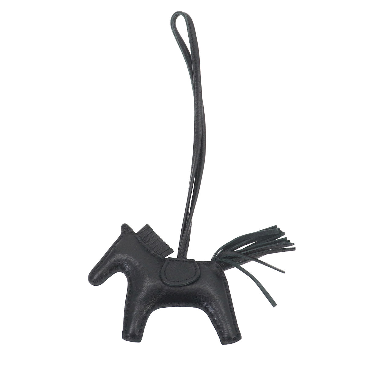 Rodeo PM Bag Charm Agneau Milo So Black