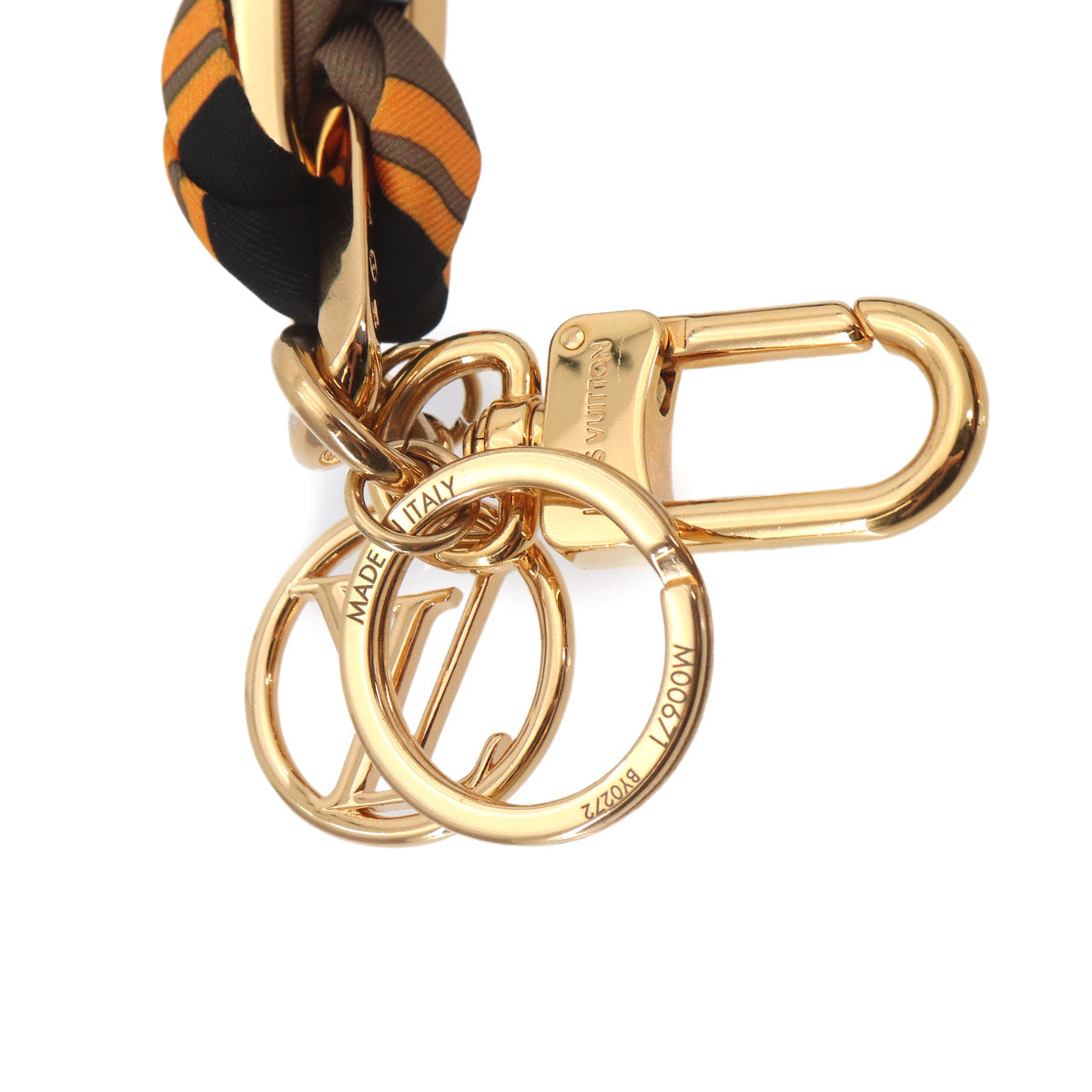 LV Circle Foulard Bag Charm Gold M00671 Accessory