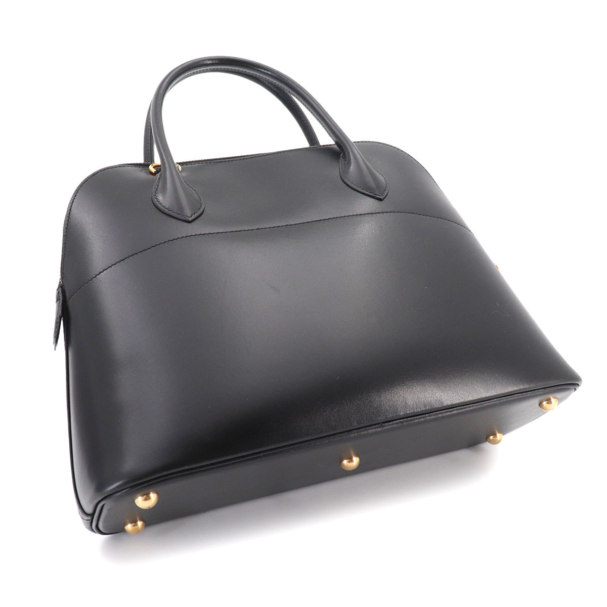 Bolide 31 2way Hand Shoulder Bag Box Calf Black Purse