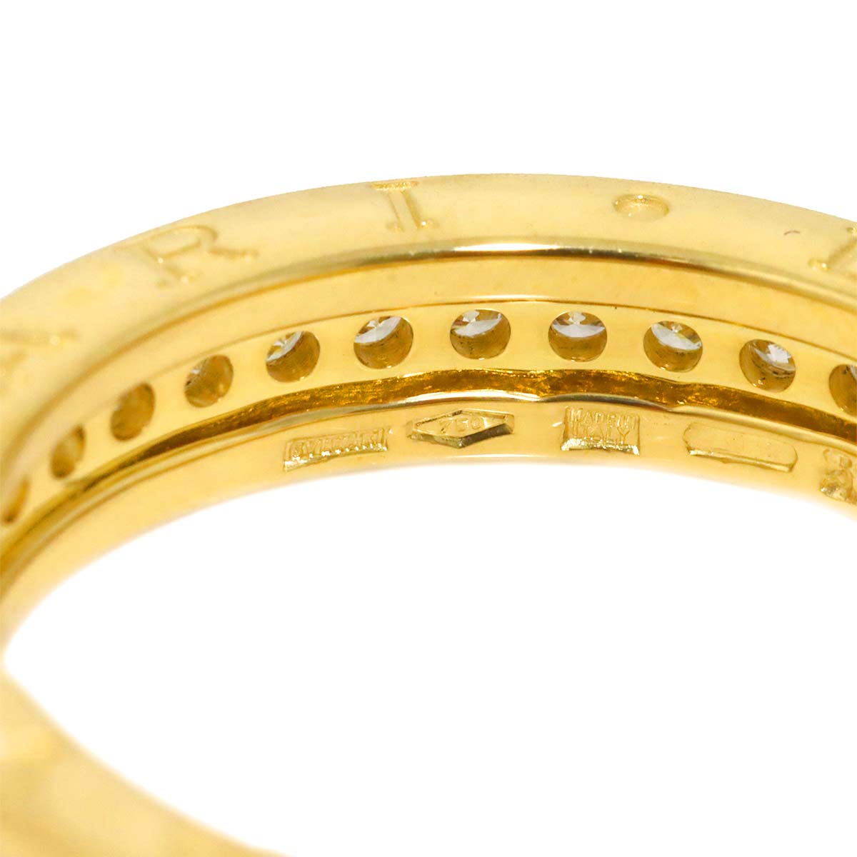 B-ZERO1 1band Diamond Ring 18K YG 750 Size59 8.25(US)