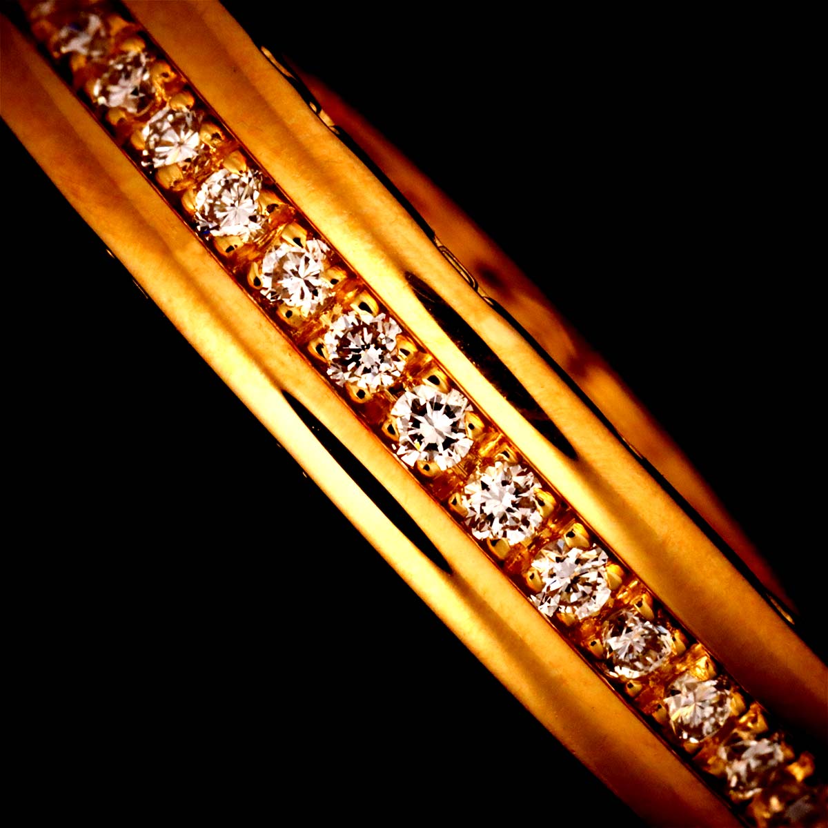 B-ZERO1 1band Diamond Ring 18K YG 750 Size59 8.25(US)