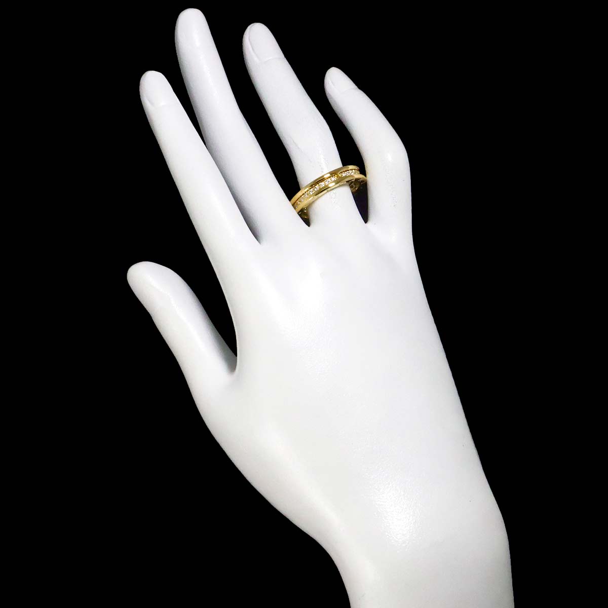 B-ZERO1 1band Diamond Ring 18K YG 750 Size59 8.25(US)