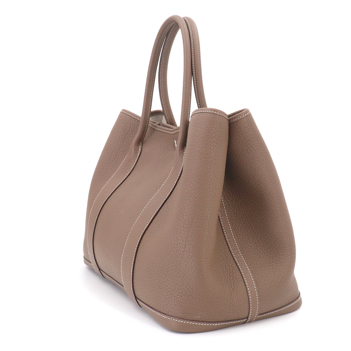 Garden Party 36 PM Tote Bag Negonda Leather Etoupe Purse