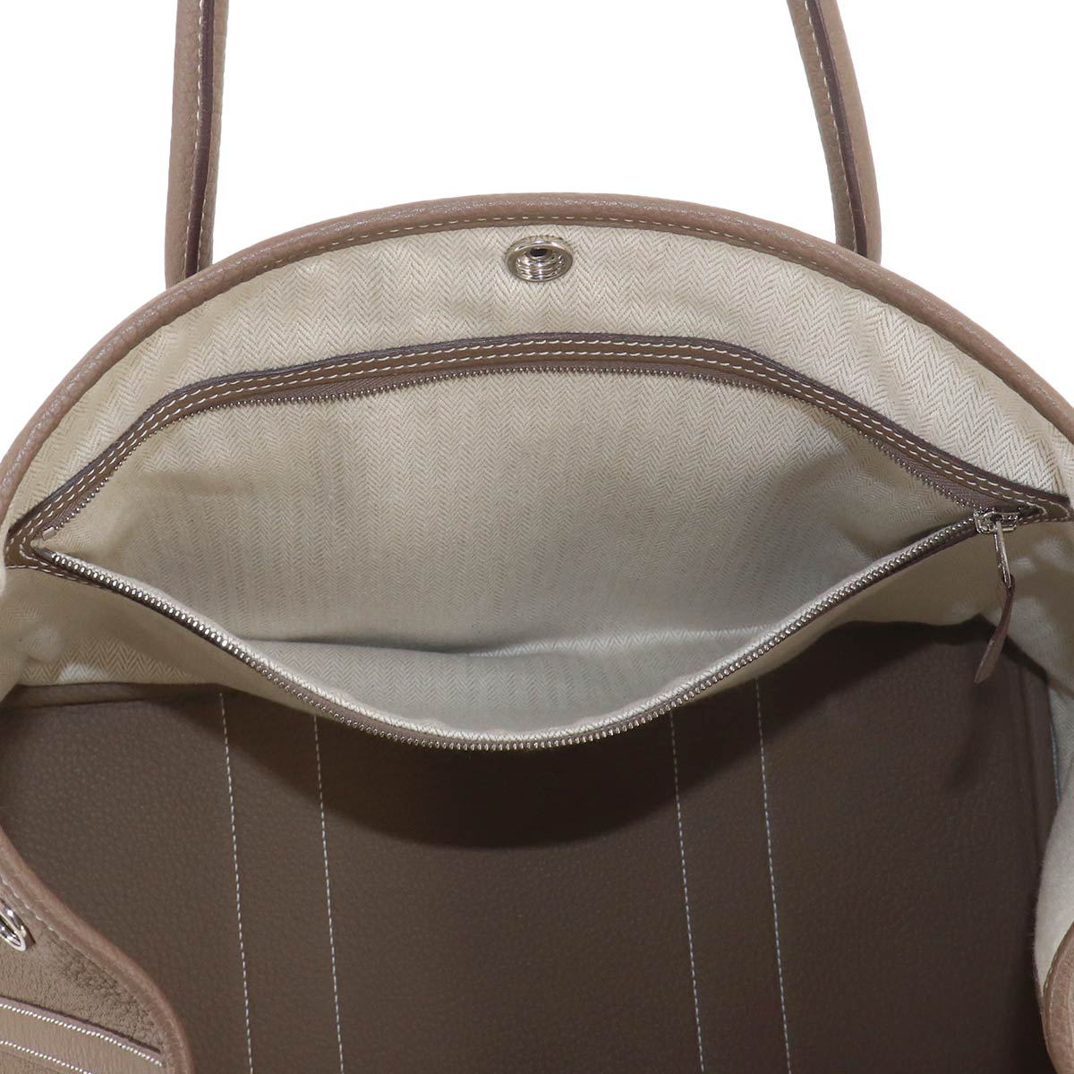 Garden Party 36 PM Tote Bag Negonda Leather Etoupe Purse